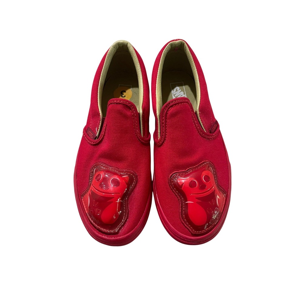Vans‎ x Haribo Classic Slip-On Red Gummy Bear Kids Shoes Size 3 Kids